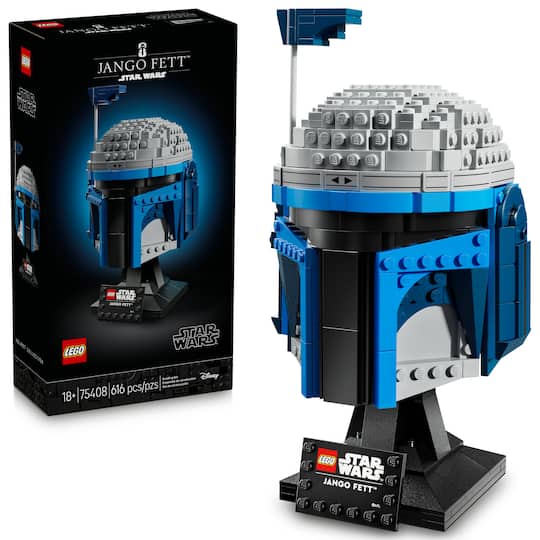LEGO® Star Wars™ Jango Fett™ Helmet, Buildable Model Kit for Adults 75408 | 7.52" x 13.94" x 3.58" | Michaels®